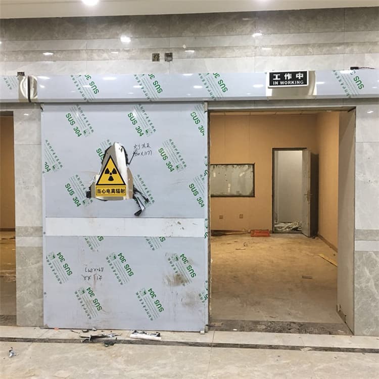 普洱双扇电动防护铅门